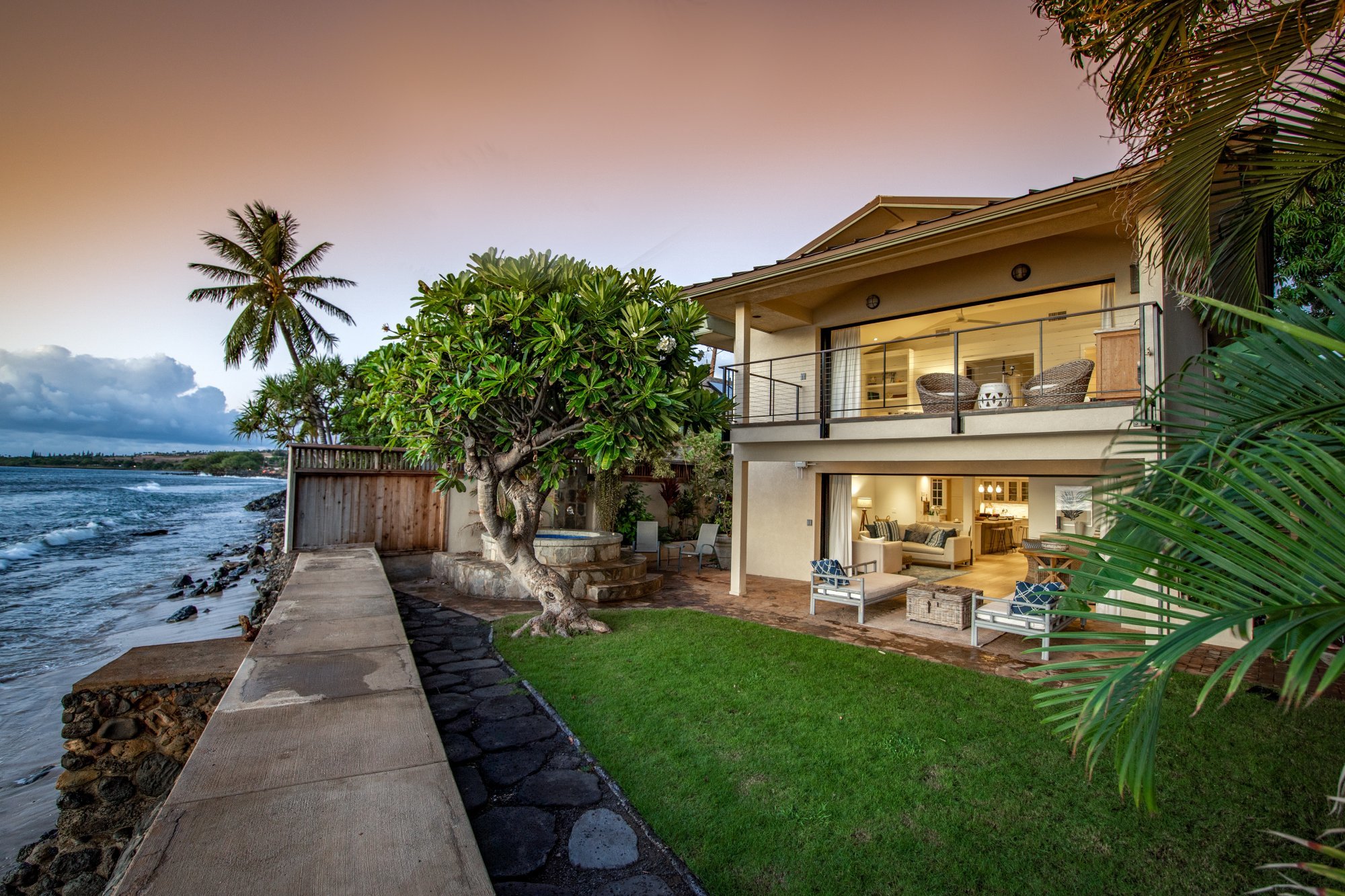 Lahaina Oceanfront Home for Sale